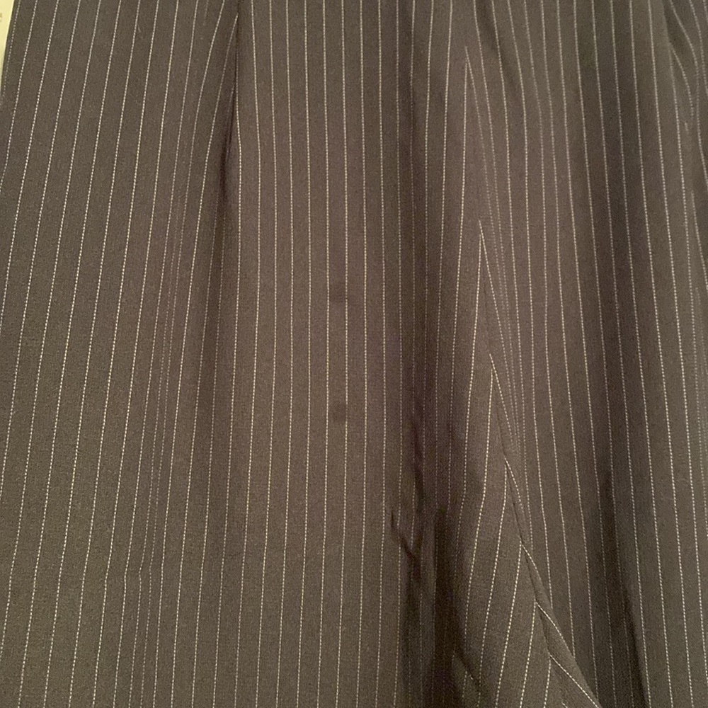 Petite Sophisticate Pin Stripe Pant Suit - Picture 5 of 10
